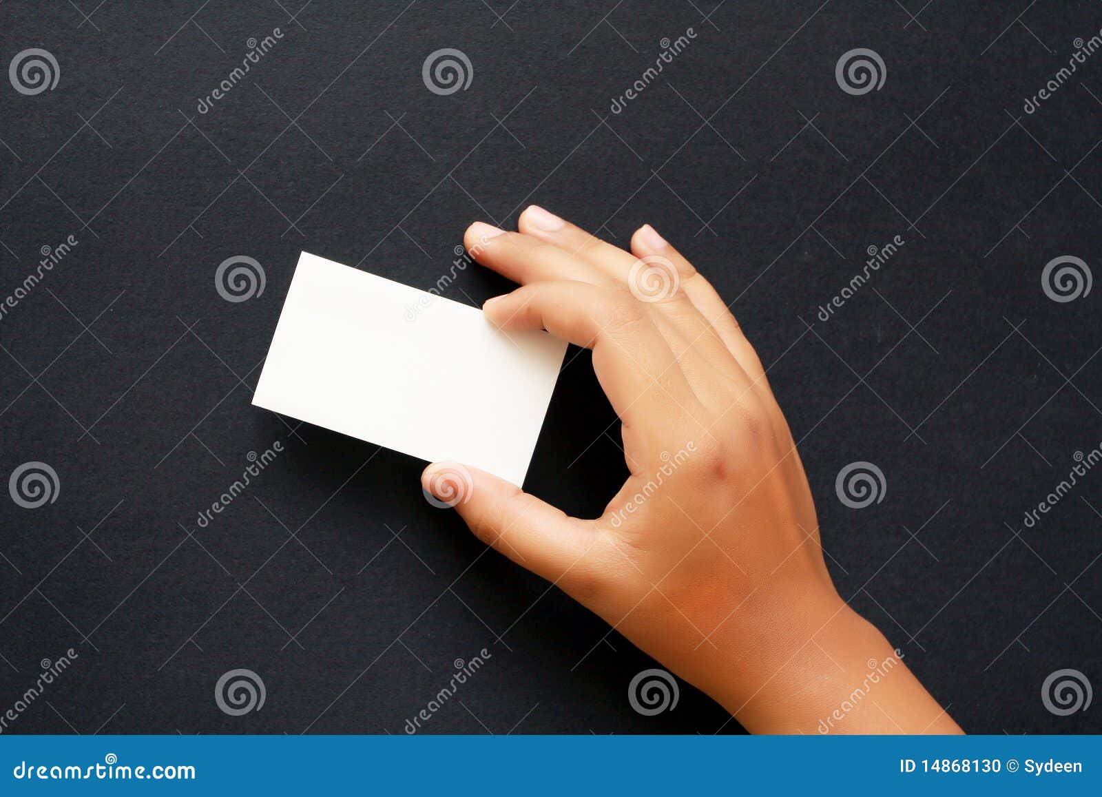 Show your card stock photo. Image of black, isolated 14868130