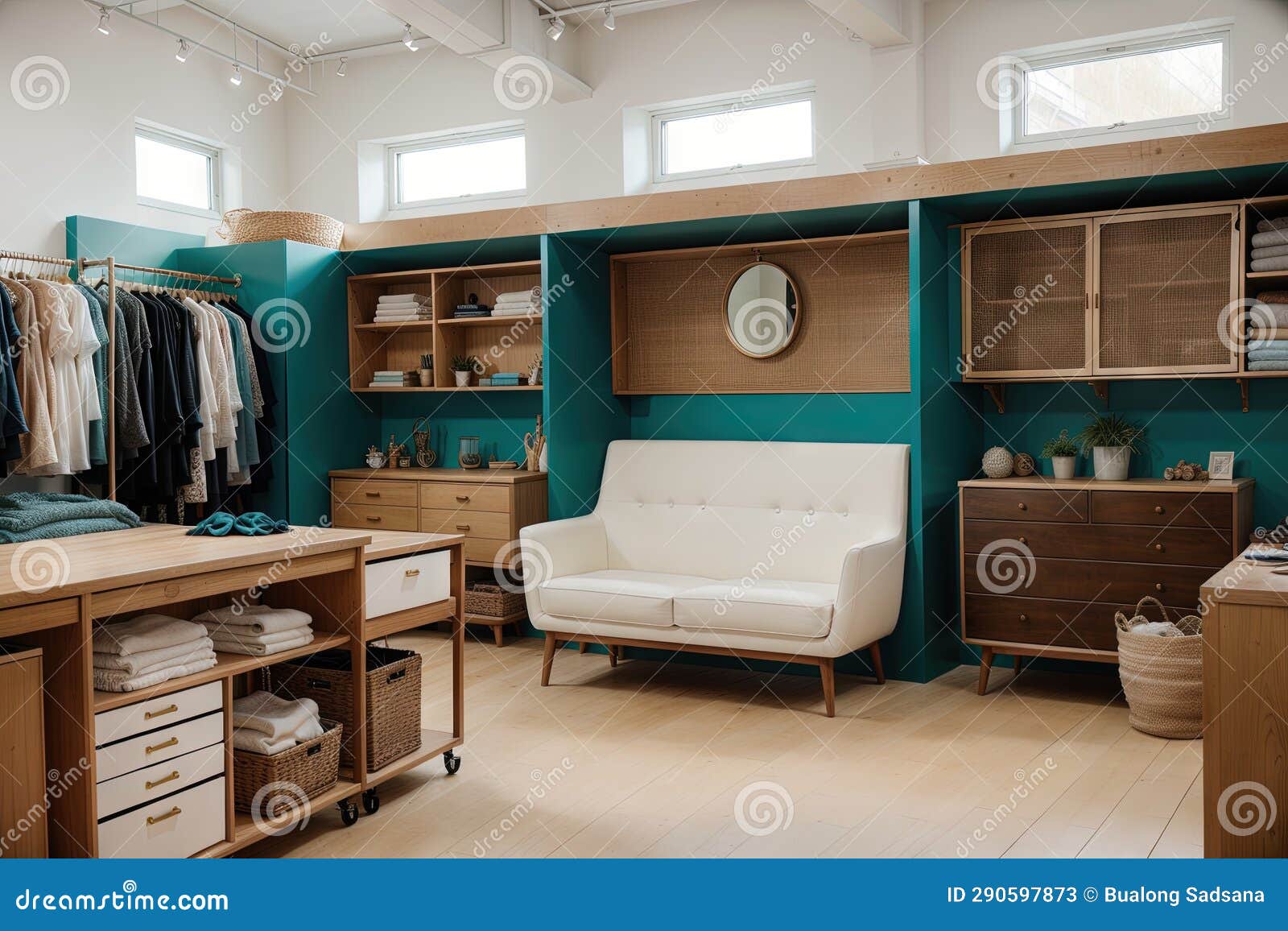 showcasing interior  in style wonderous workshop