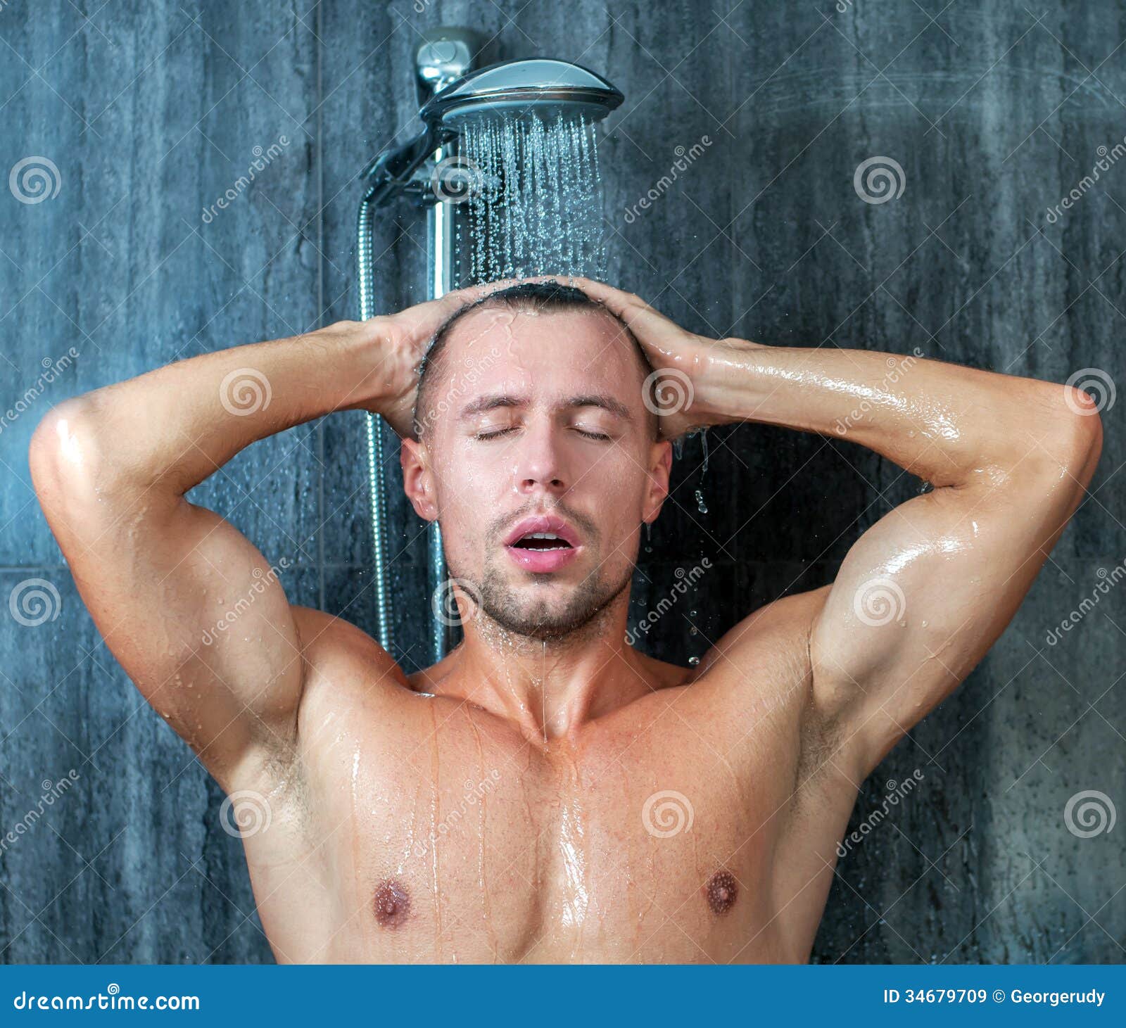 male shower selfies nude photo