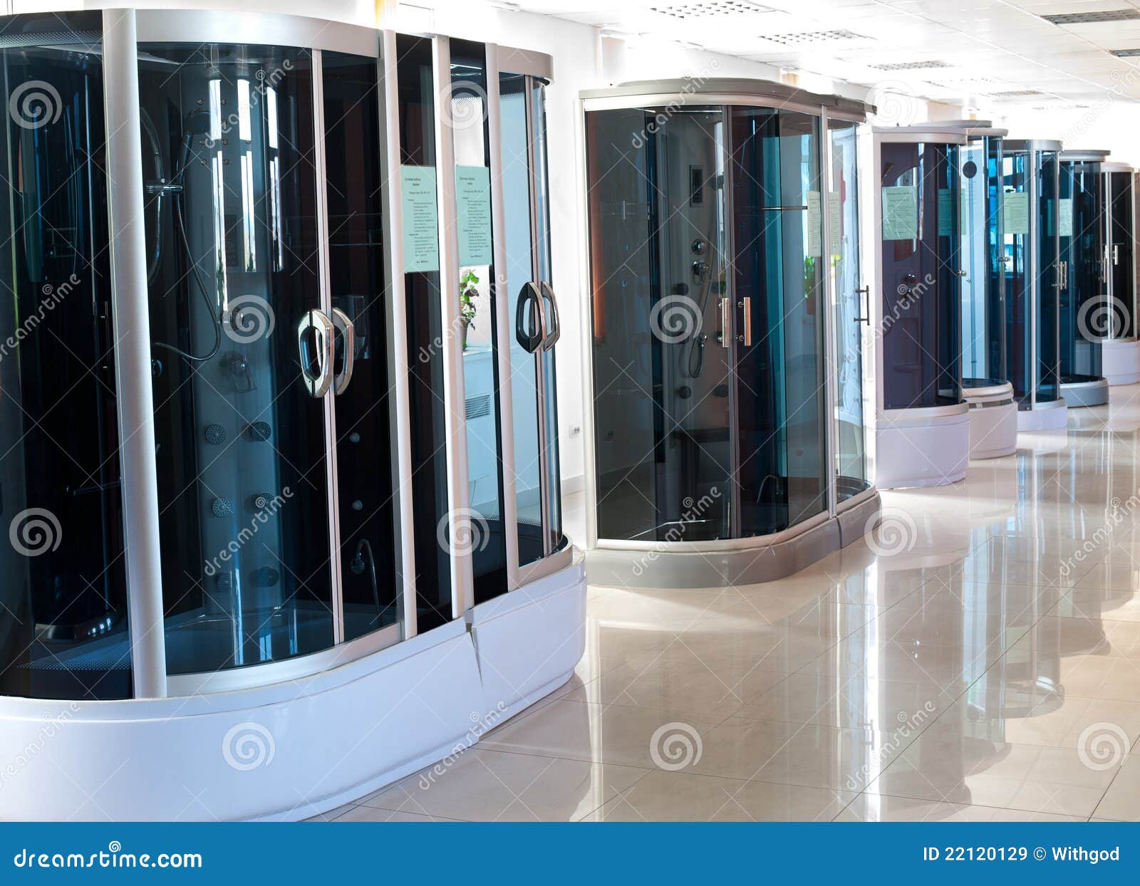 Shower Cubicles At La Piscine Museum Of Art And Industry, Roubaix