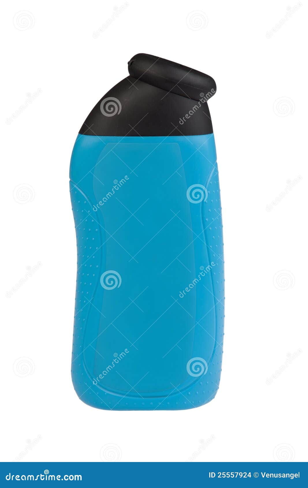 Shower Gel Bottle With Blank Label Stock Photo Image 25557924