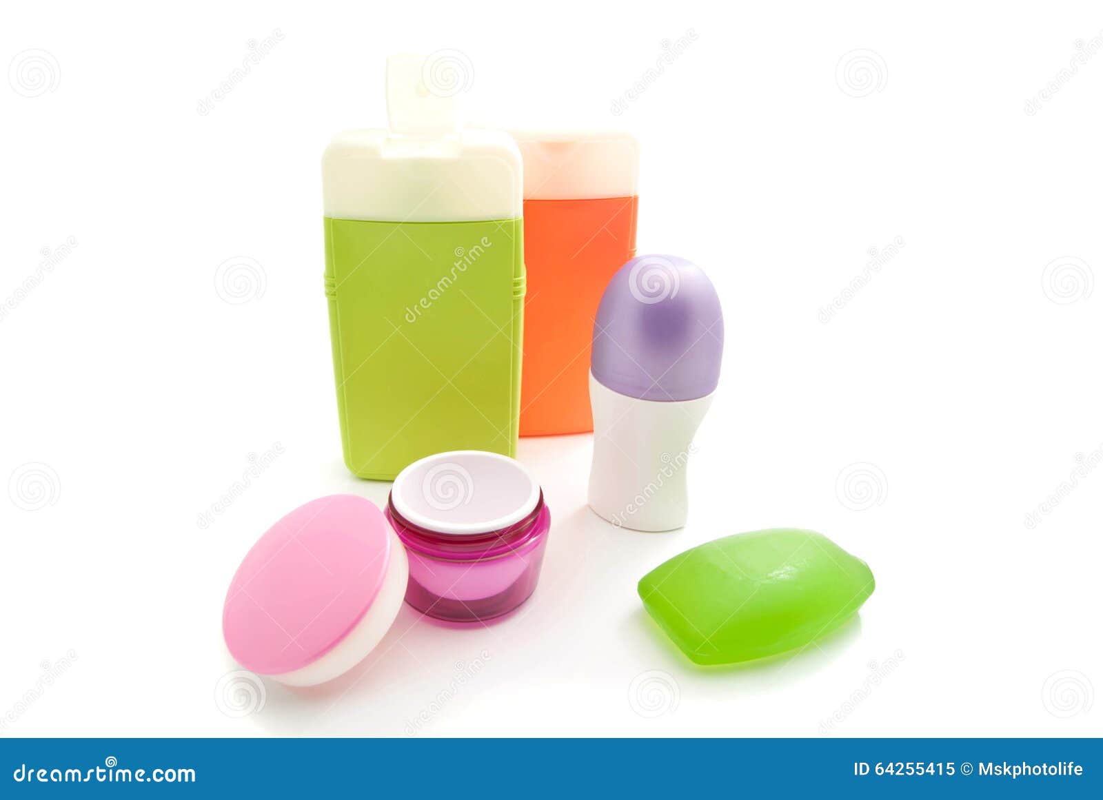 Shower Gel and Other Toiletry Stock Image Image of liquid