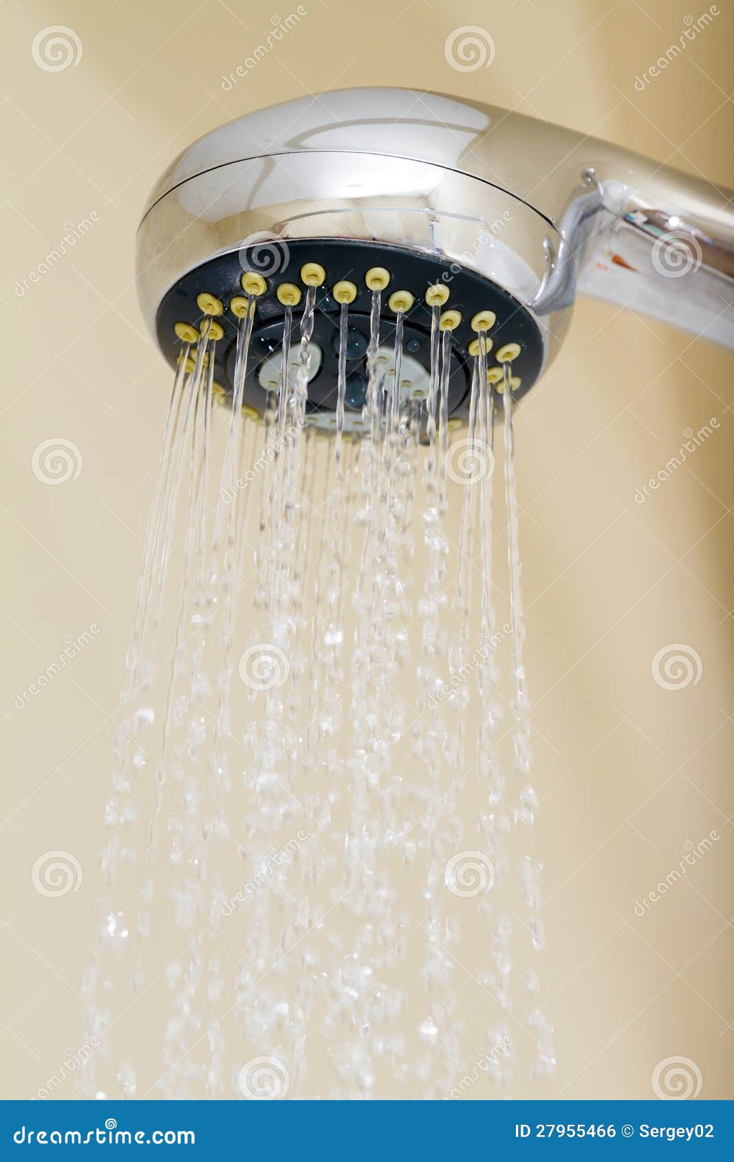 Shower head stock photo. Image of color, hygiene, pouring 27955466