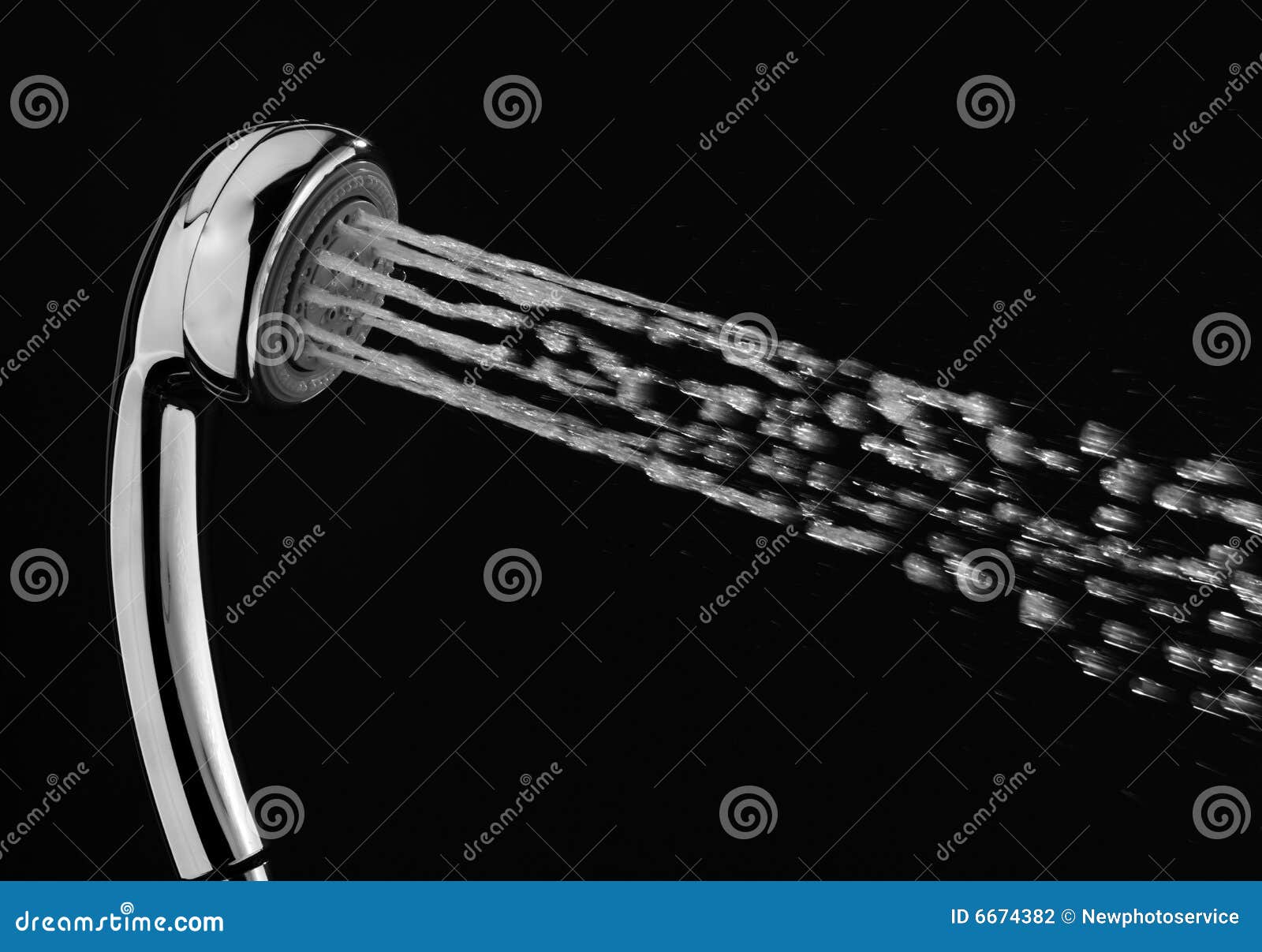 Shower head stock photo. Image of bright, liquid, clean 6674382
