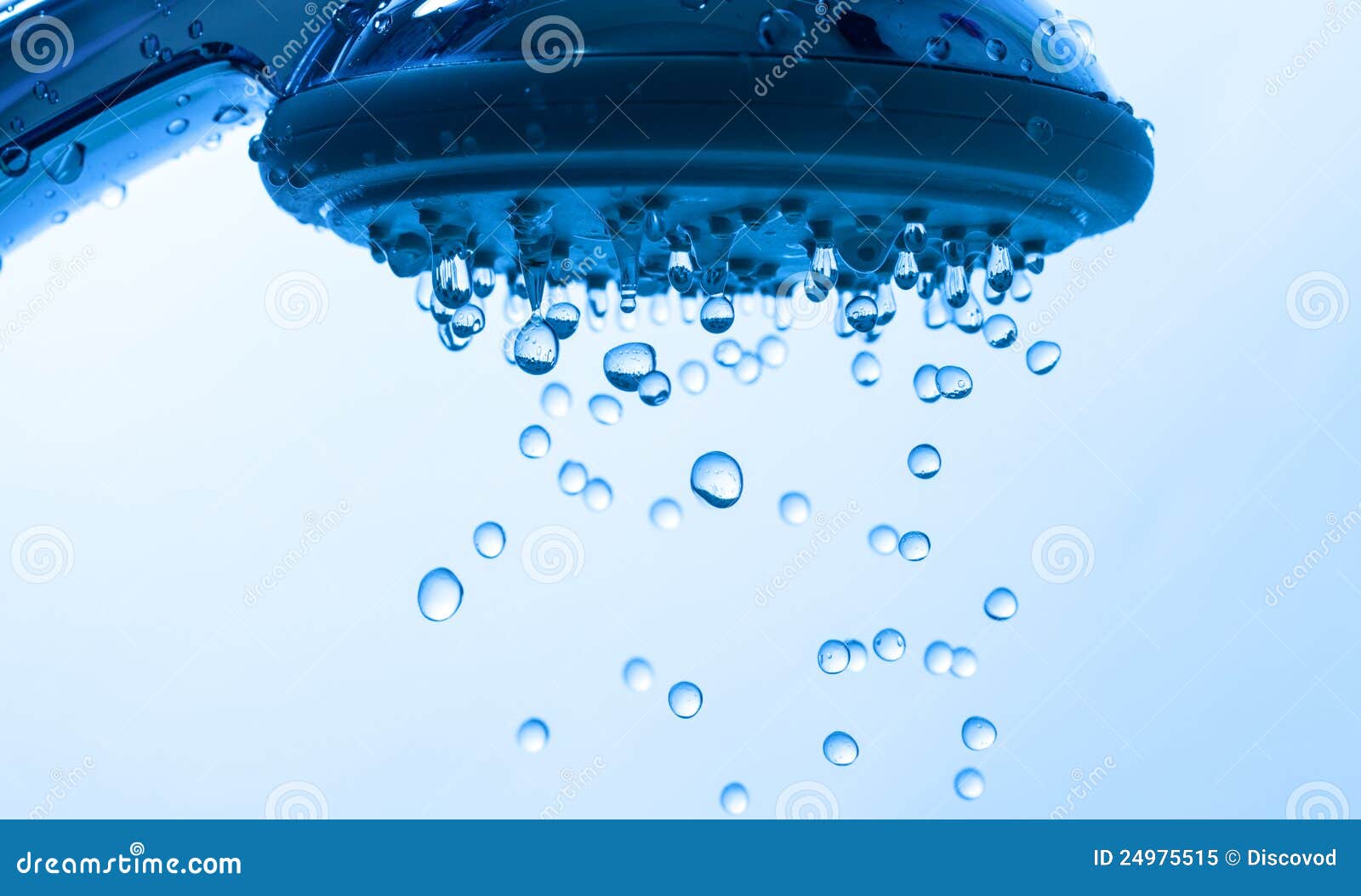 Shower Head with Droplet Water Stock Image Image of refreshing, spray 24975515