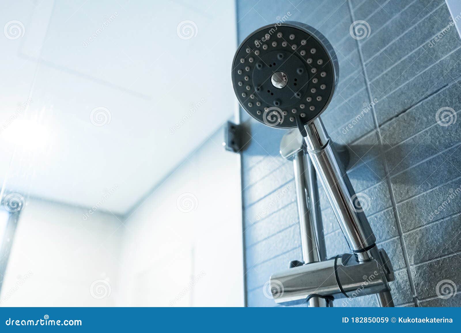 Shower Head. Shower Room Details Close Up Stock Image Image of room