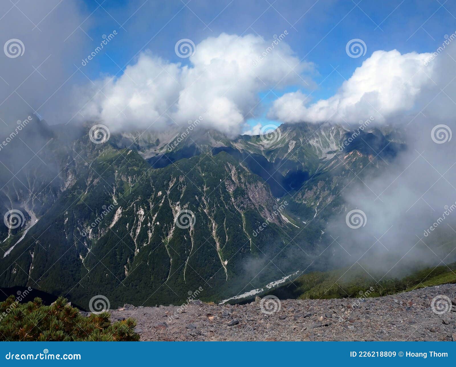 Shower in the morning stock image. Image of landscape 226218809