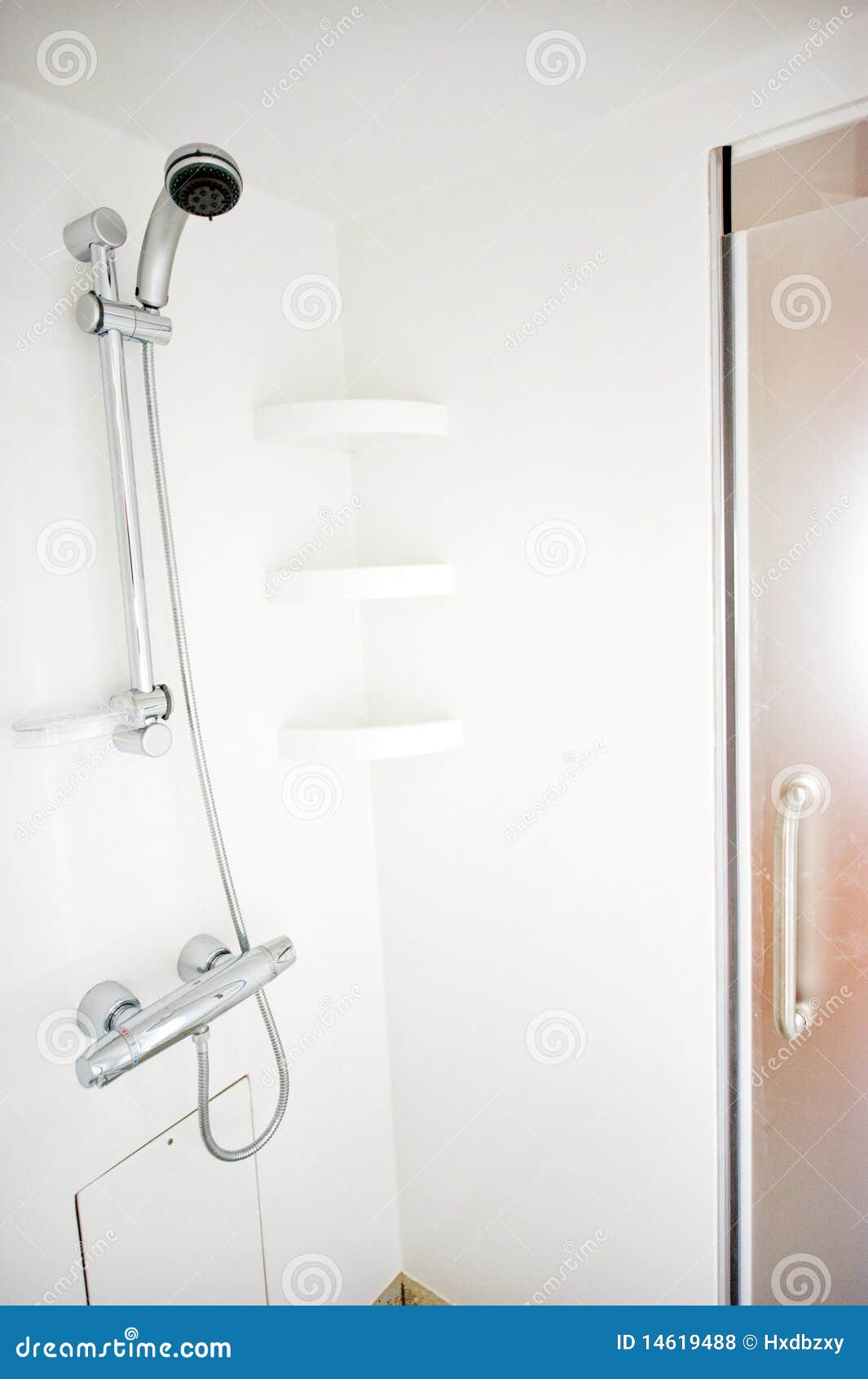 Shower in yacht stock photo. Image of detail, house, clear 14619488