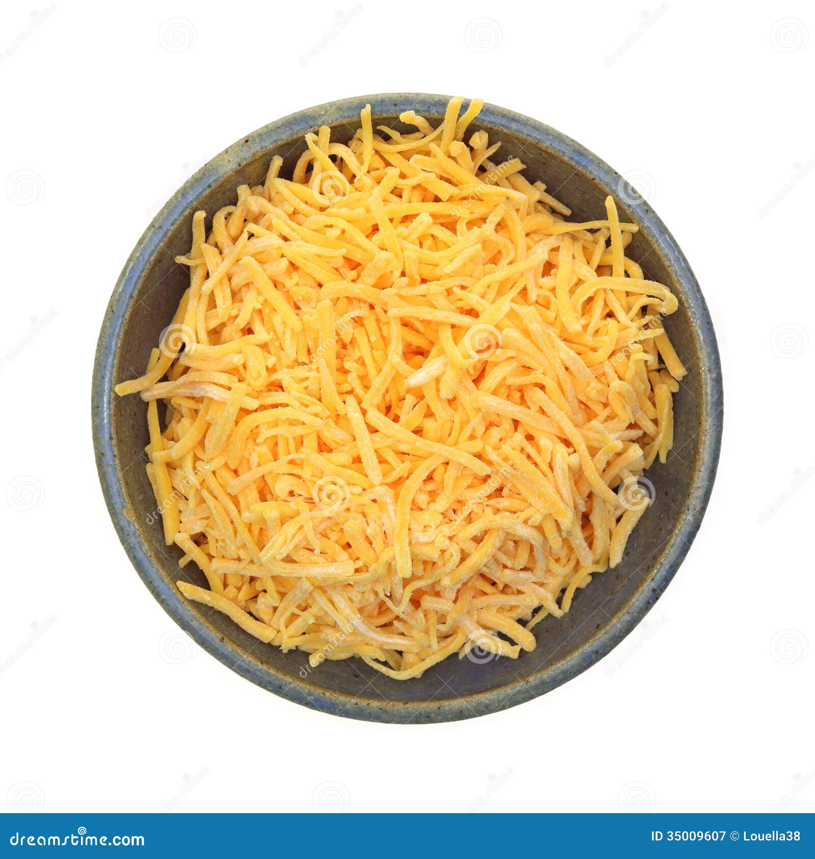 Shredded Cheddar Cheese Dish Stock Image Image of recipes, shredded