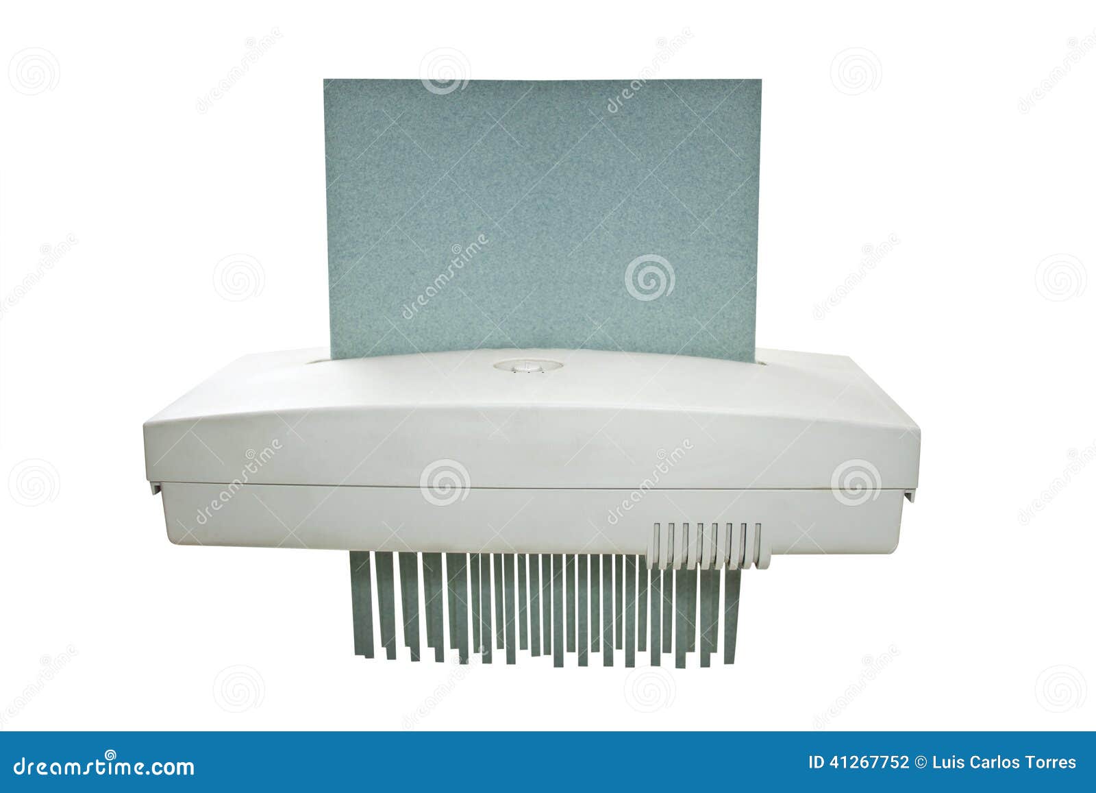 Shredder Machine and Recycled Paper Stock Photo Image of office, perforate 41267752
