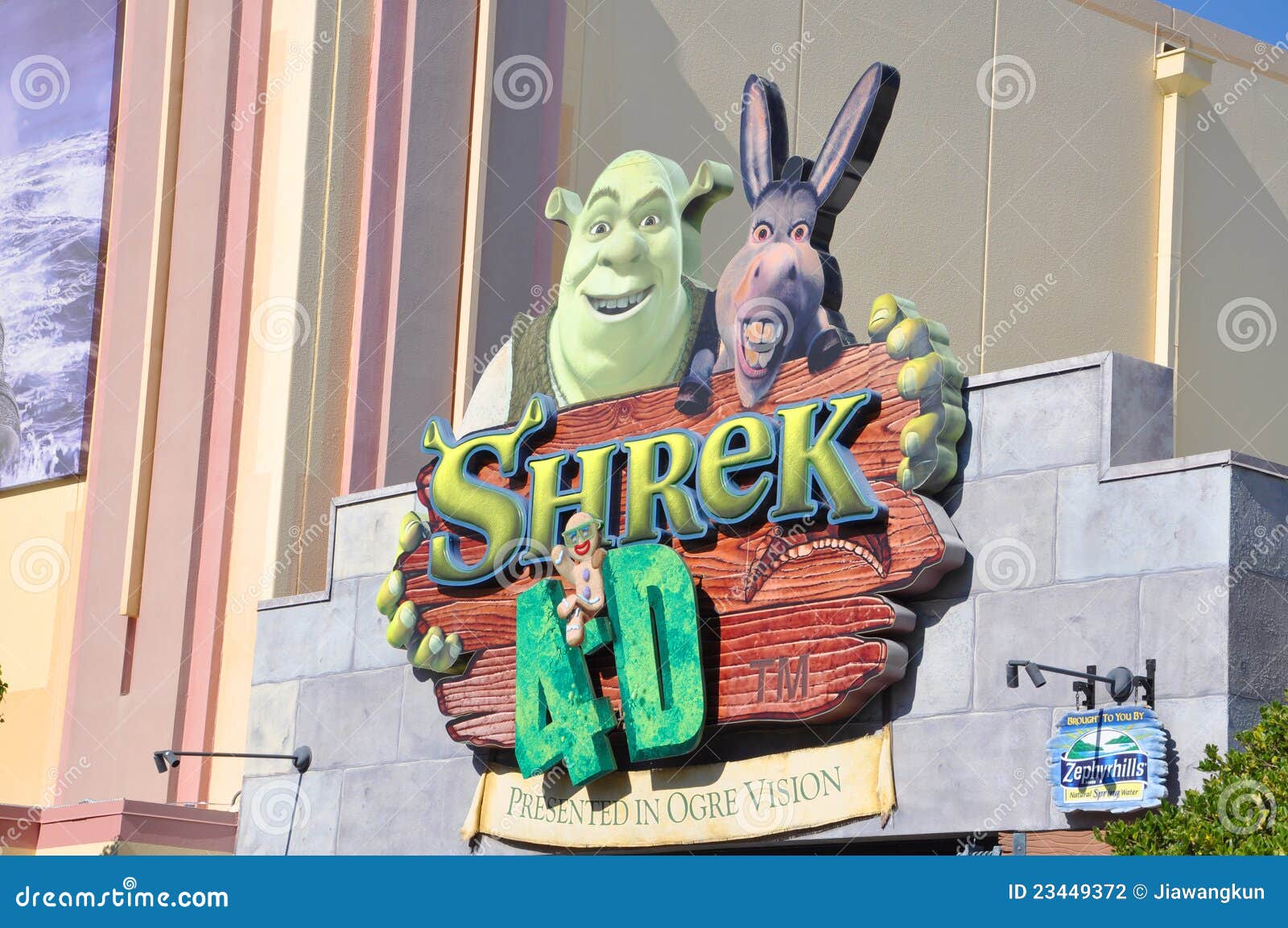 bronze statue of Shrek movie still, cinematic