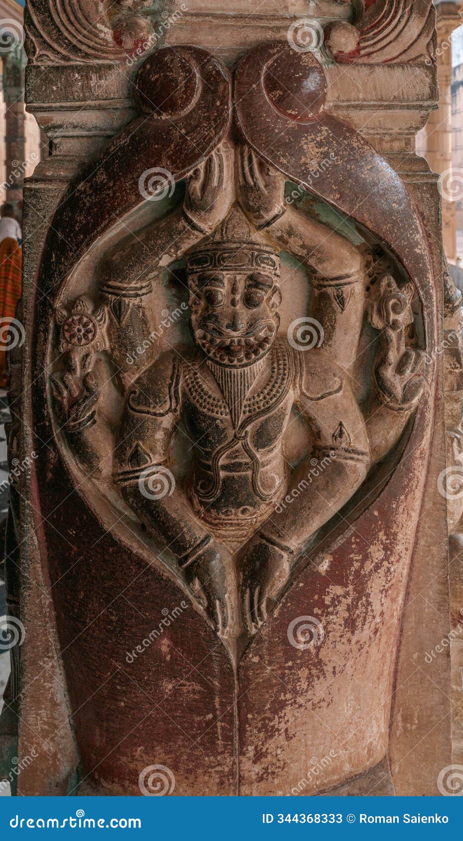 rangnath mandir is one of the largest temples in vrindavan. india