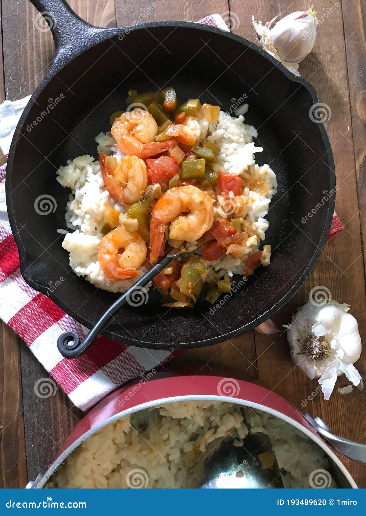 shrimp creole traditional southern american cuisine