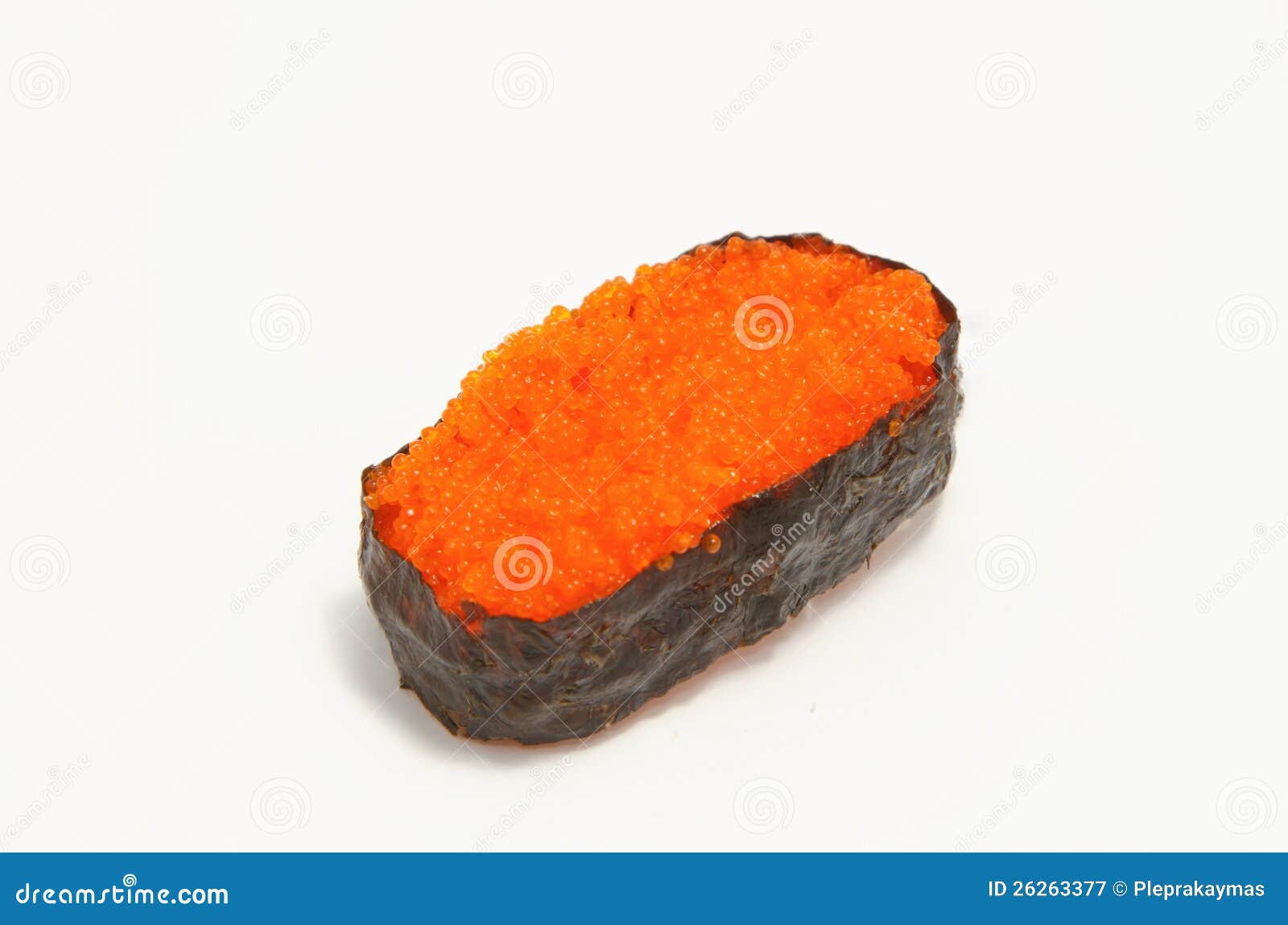 Shrimp Eggs Sushi ,japanese Food Stock Image Image of culture, dish