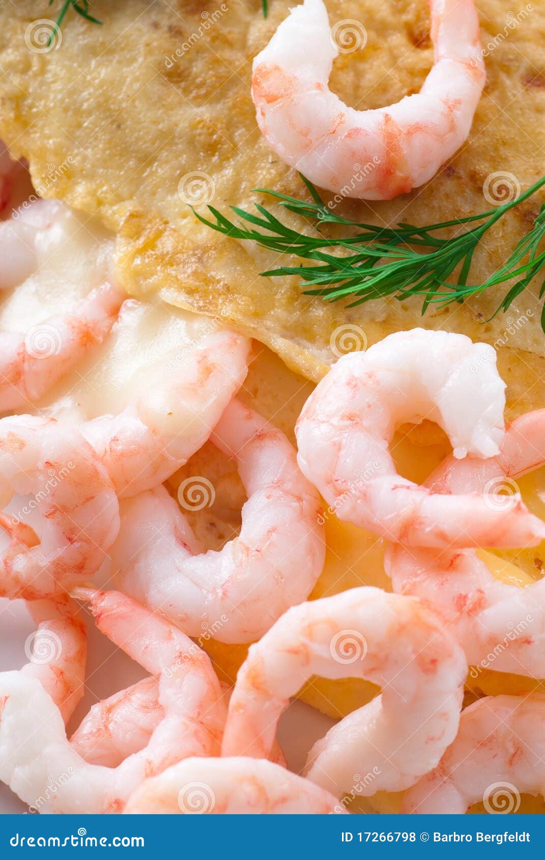Shrimp Omelet stock photo. Image of meal, food, vertical 17266798