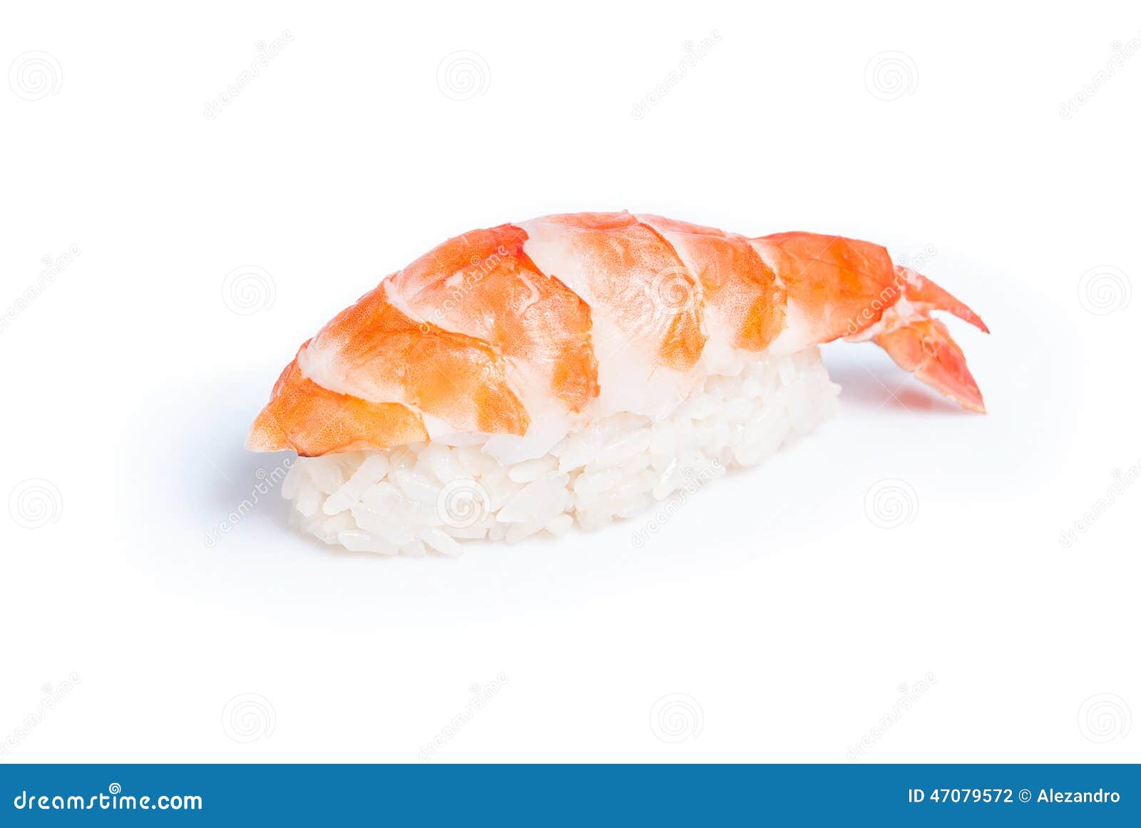 Shrimp Sushi Nigiri Stock Photo Image 47079572