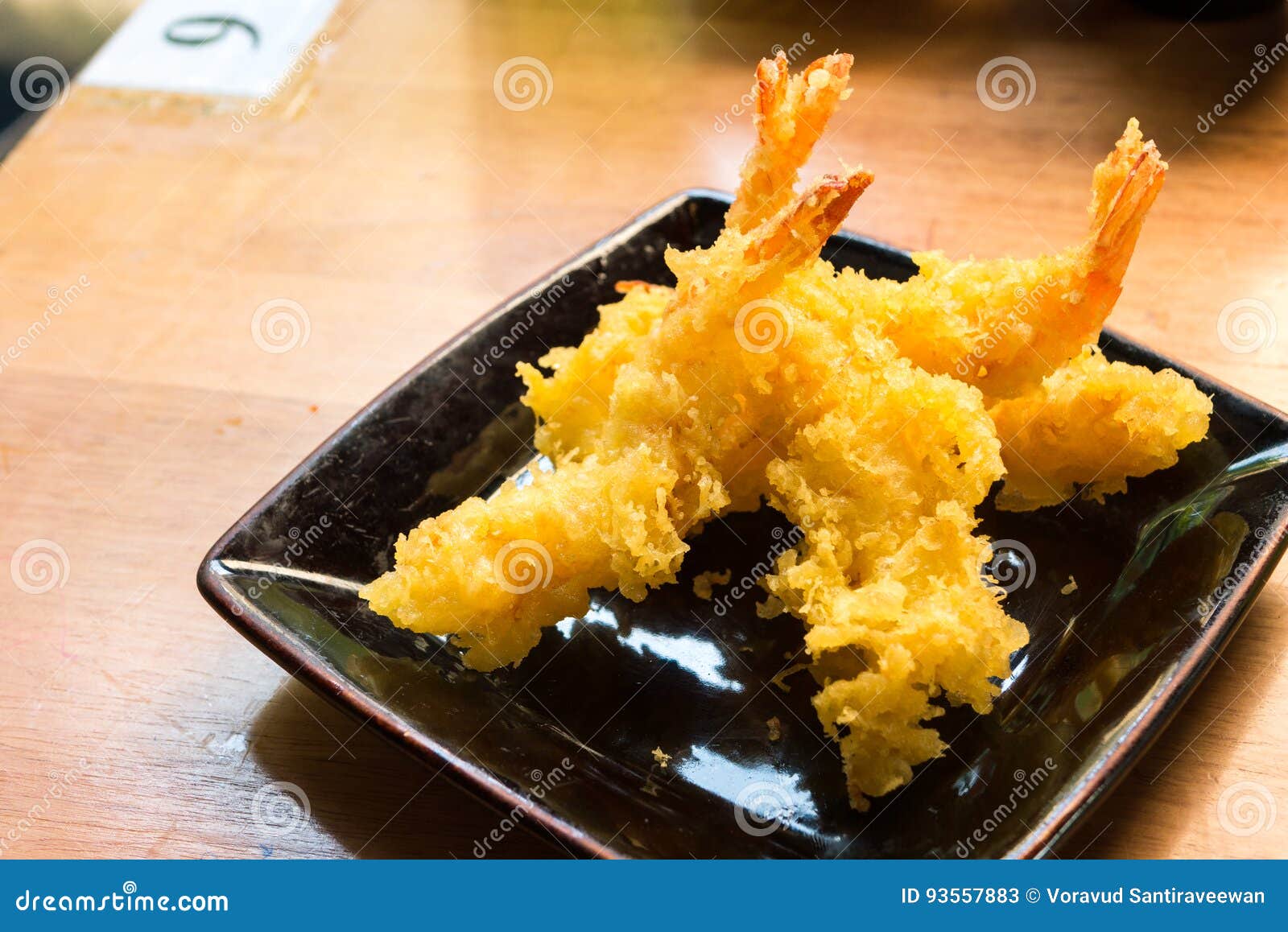 Shrimp Tempura, Japanese Style Stock Image Image of cooking, salad