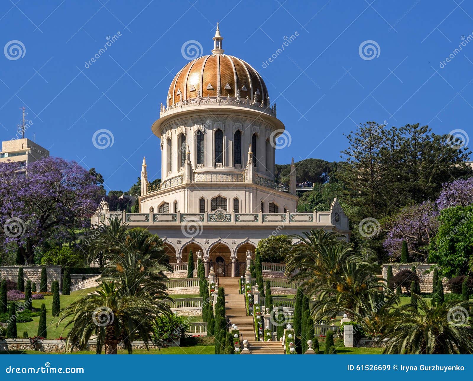 Shrine of the Bab stock image. Image of bahaiexcl, culture - 61526699