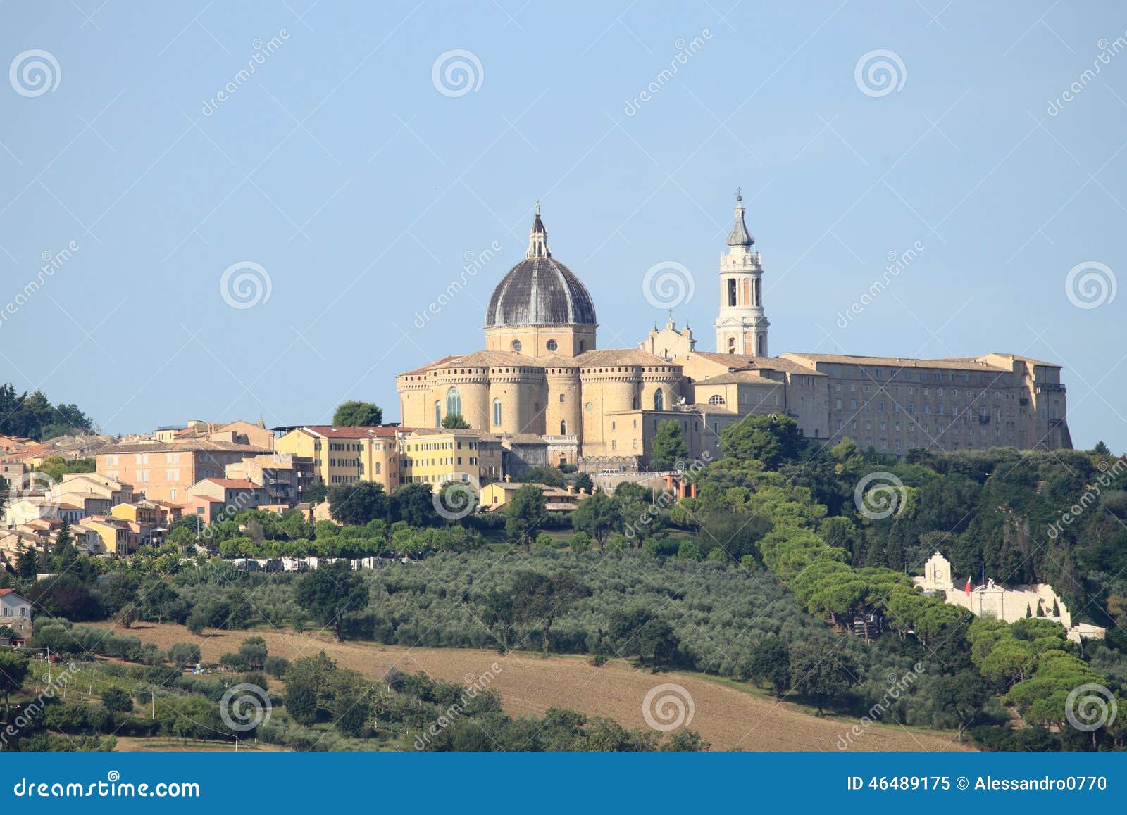 Shrine of Loreto stock image. Image of house, architecture 46489175