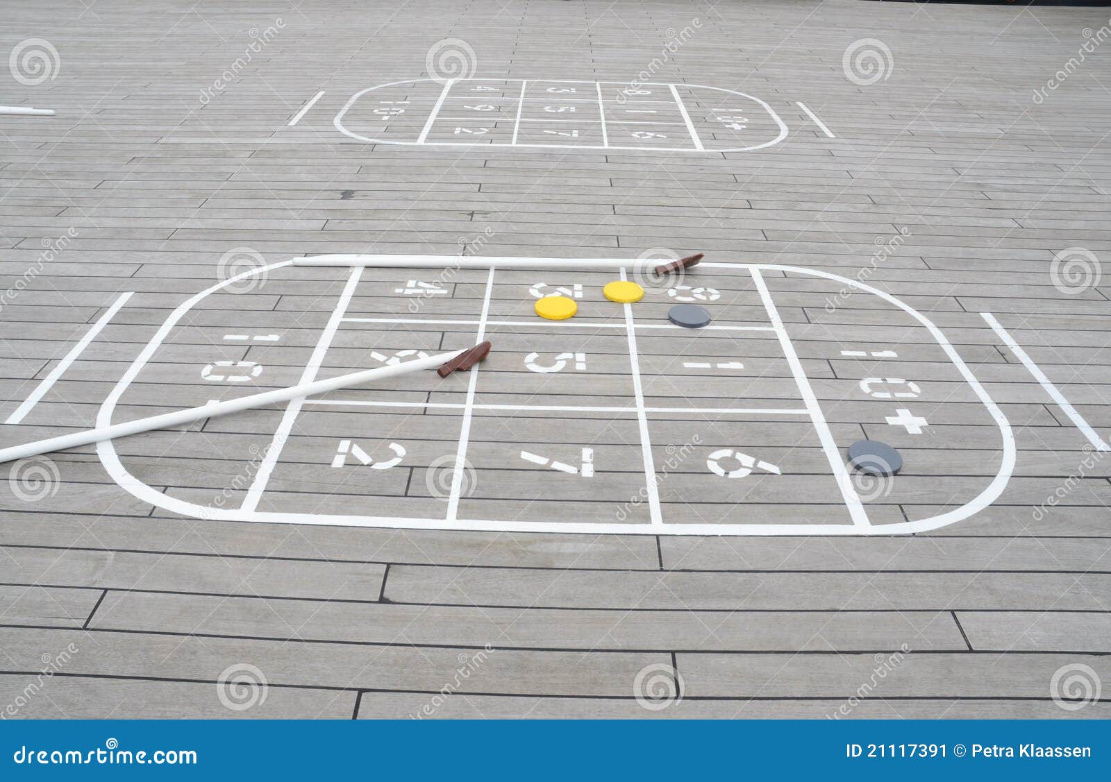 Shuffleboard stock image. Image of sections, push, marking 21117391