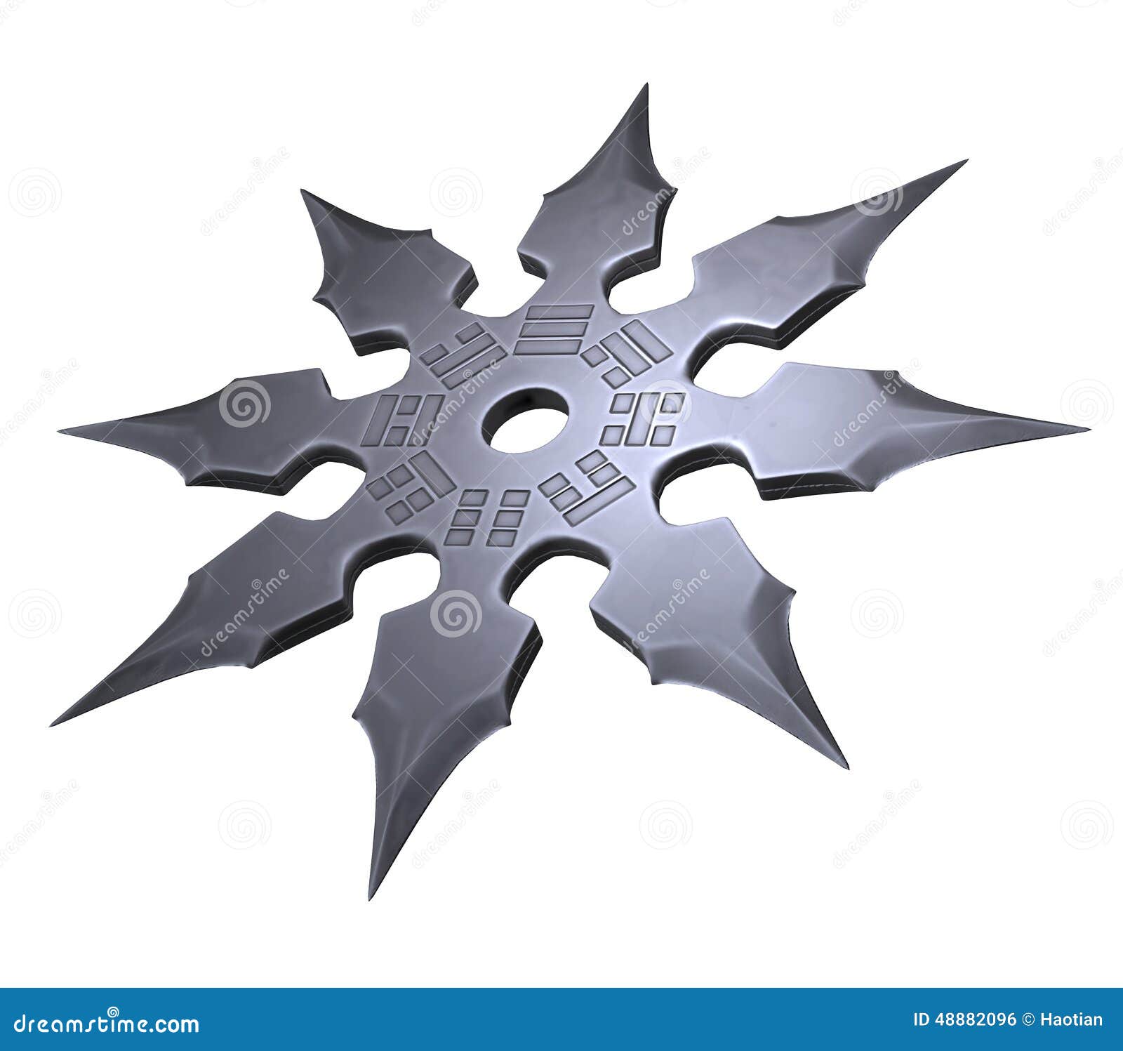 Shuriken Stock Illustration Image 48882096