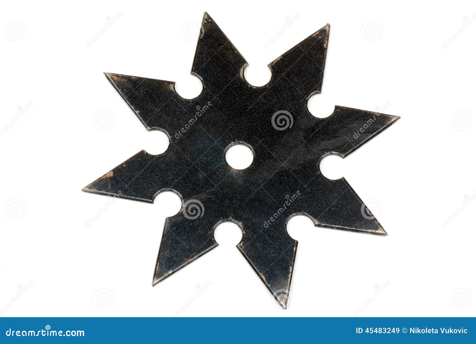 Shuriken stock image. Image of shuriken, used, metal - 45483249