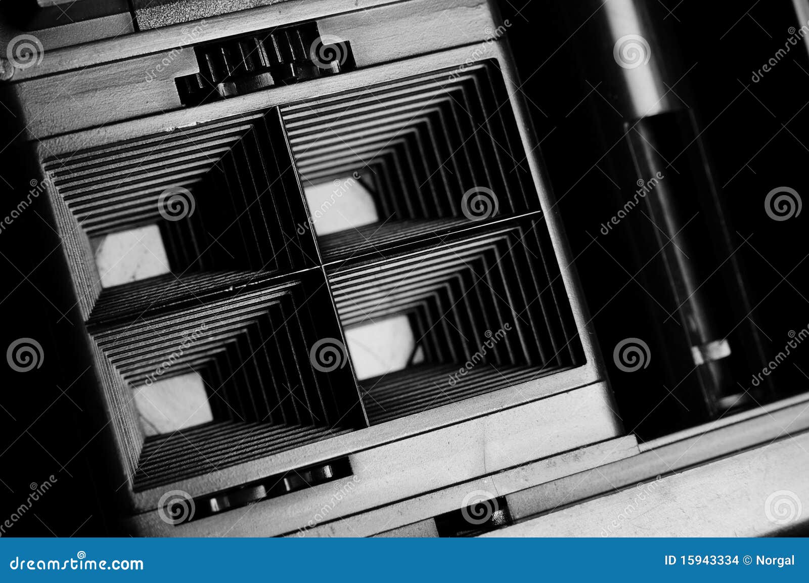 Shutter Curtain Of 4frame Camera Stock Photo Image 15943334