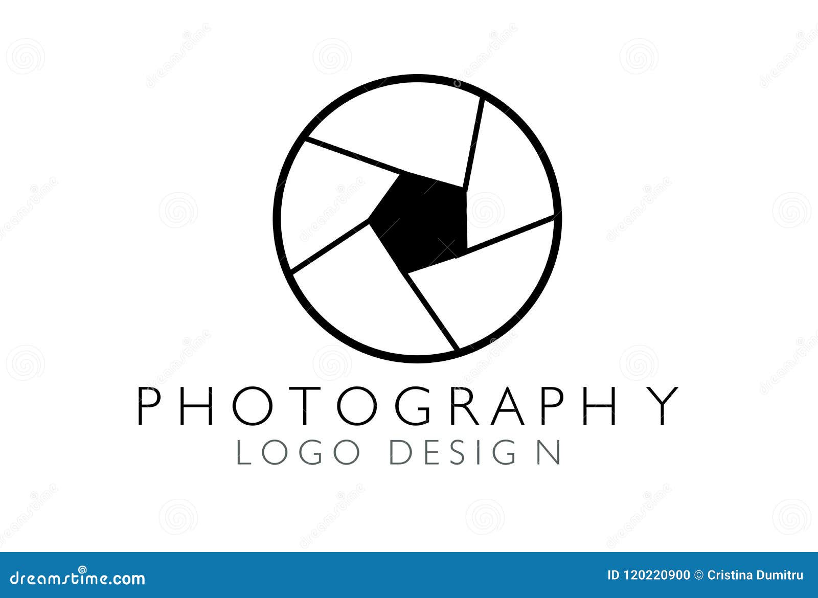 Shutter Icon Photography Logo Design Creative Vector Stock Vector Illustration Of Logo Camera