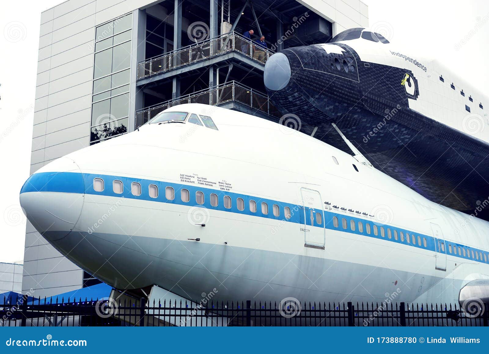 Nasa Shuttle Carrier Aircraft Editorial Image - Image Of Piggyback, Texas:  173888780