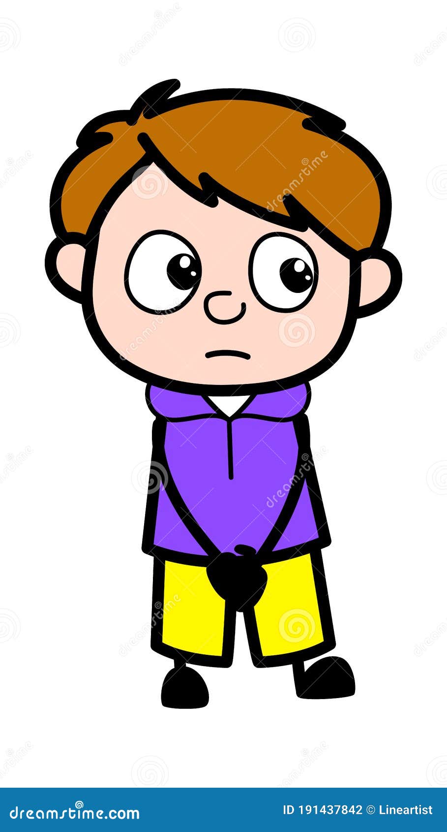 Shy Boy Cartoon Stock Illustration Illustration Of Clipart 191437842 Shy Boy Cartoon Stock Illustration Illustration Of Clipart 191437842