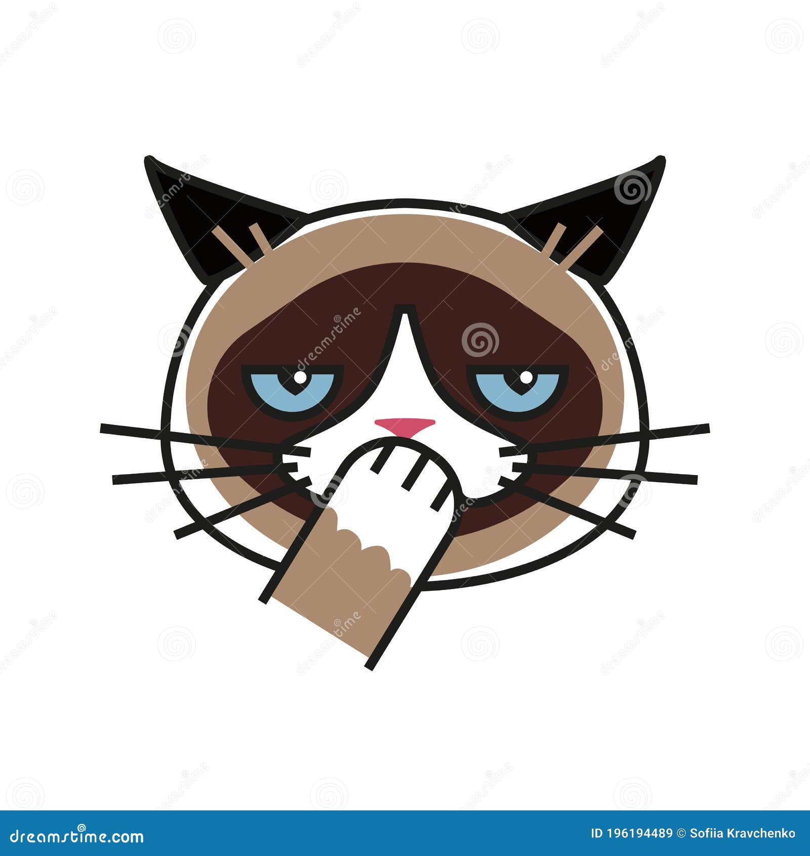 20+ Grumpy Cat Meme Stock Illustrations, Royalty-Free Vector Graphics &  Clip Art - iStock