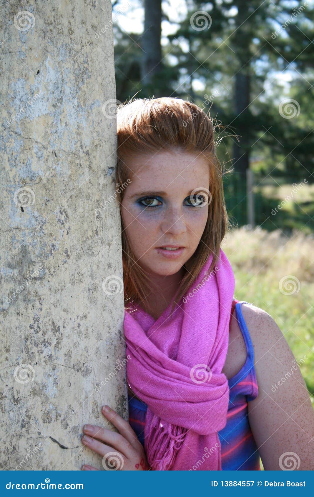 Shy Teenager Royalty Free Stock Photography Image