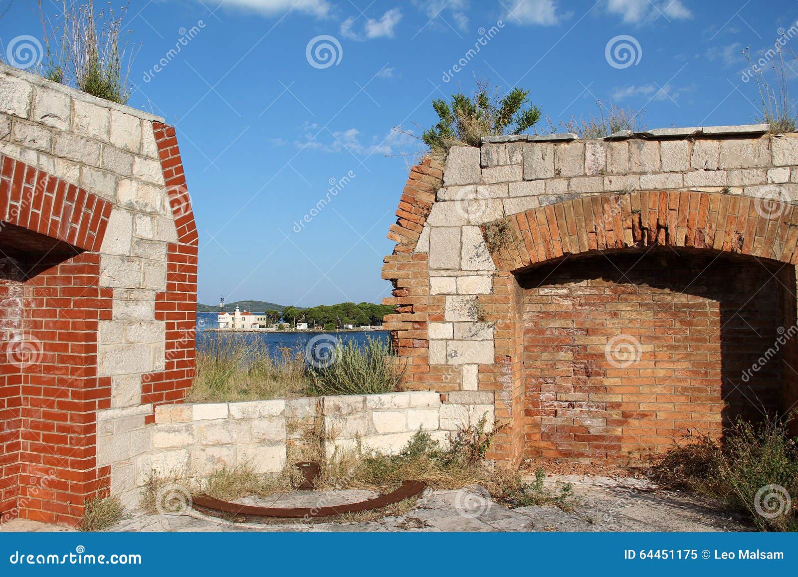 Sibenik Sankt Nikolaus Festung. Sankt- Nikolausfestung Sibenik St.-Nicholas Fortress/16 Jahrhundert (Kroatien)