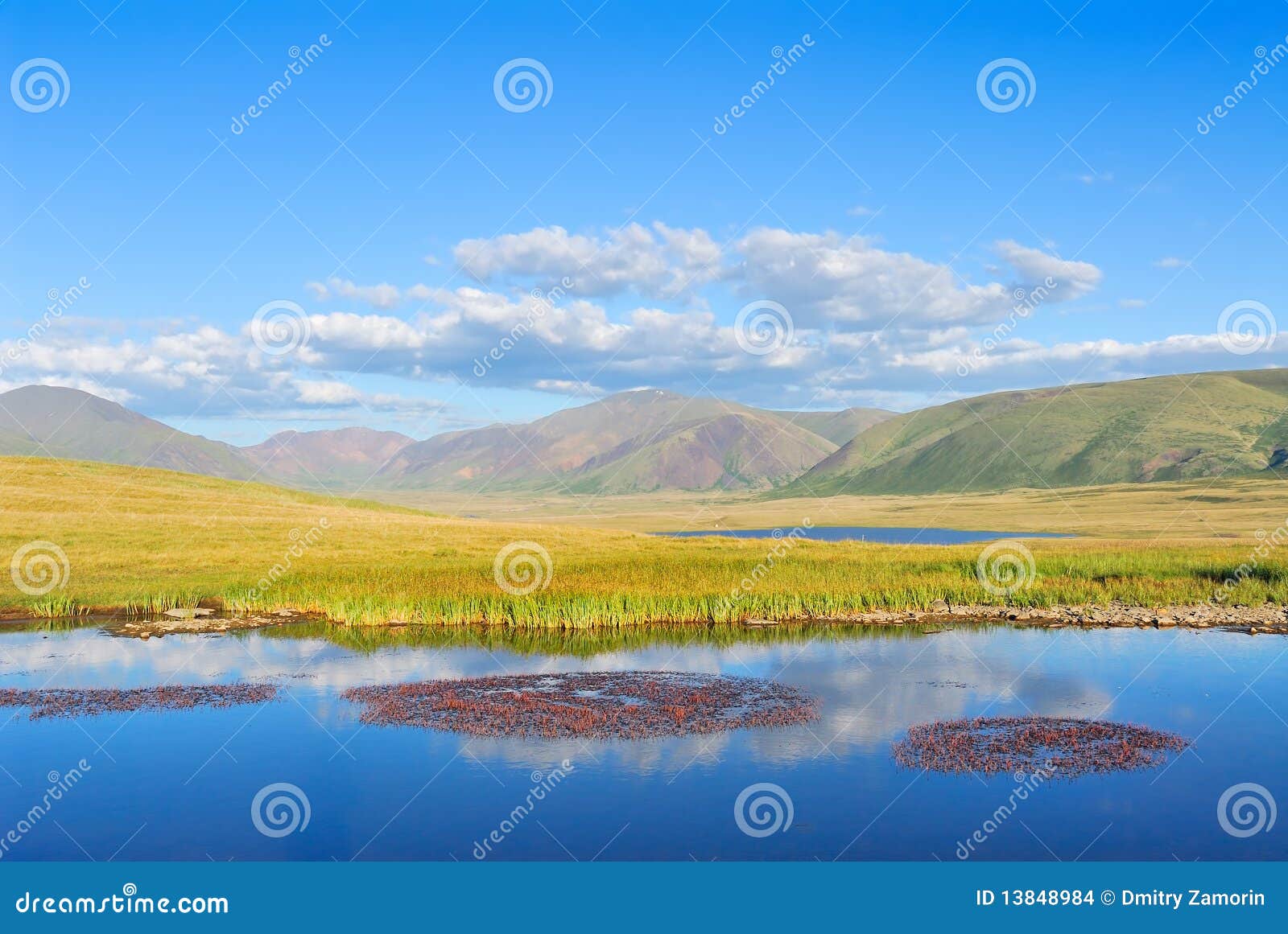 siberia. altai. view on mountain valley