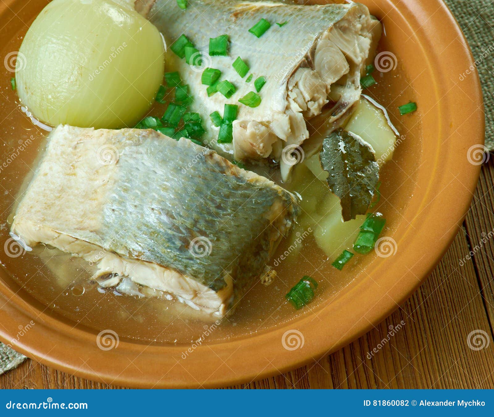 siberian fish soup of omul