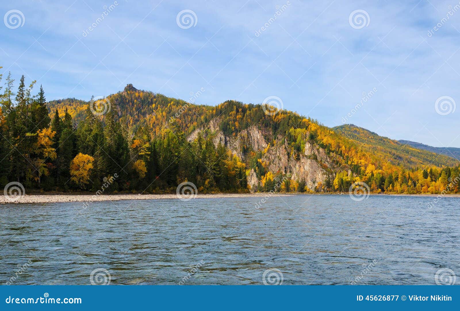 Siberian Taiga Fall Stock Image Image Of Fresh Outdoor 45626877