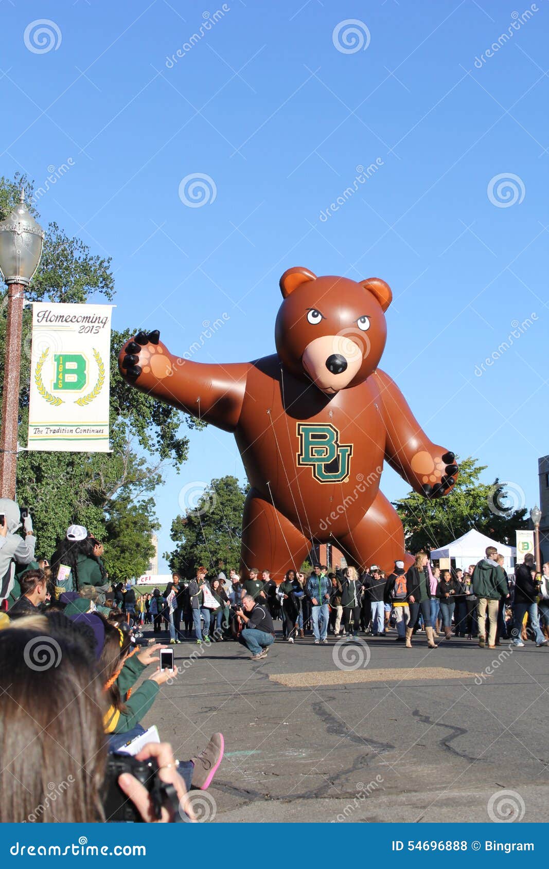 Sic Em Bears editorial stock photo. Image of bears, texas 54696888