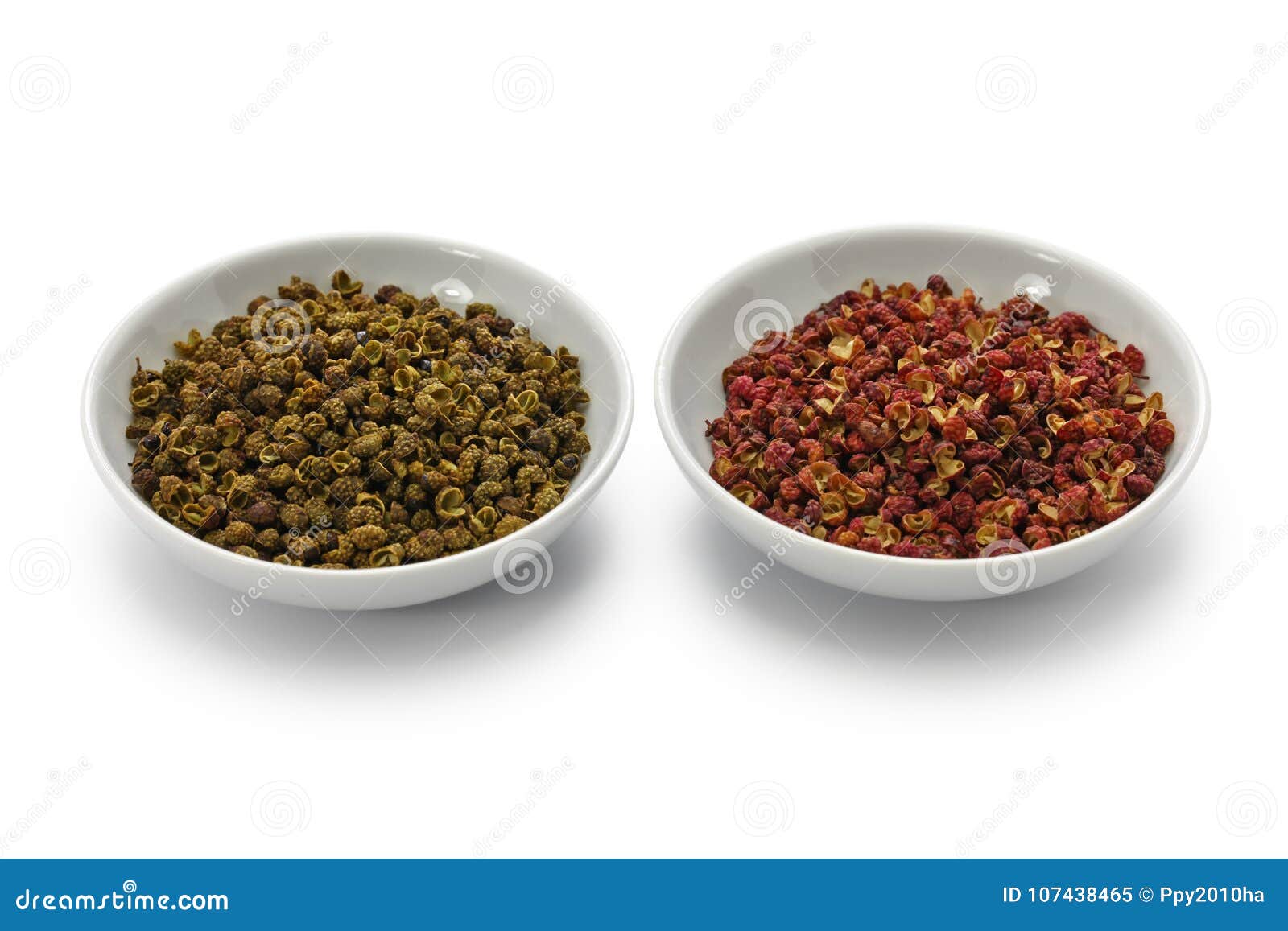 Sichuan Pepper, Green and Red Stock Image Image of color, food 107438465