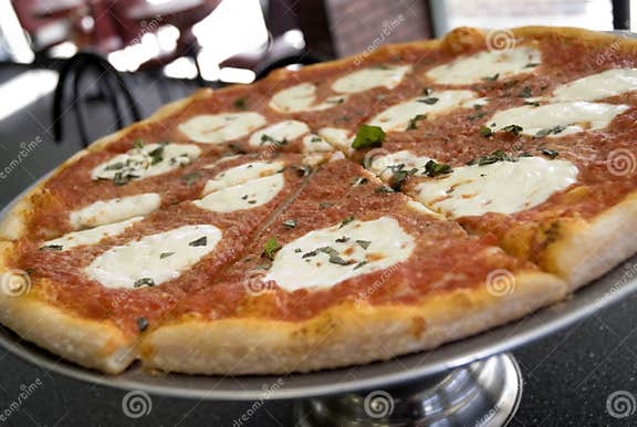 Sicilian pizza 3 stock image. Image of close, mozzarella - 7061791