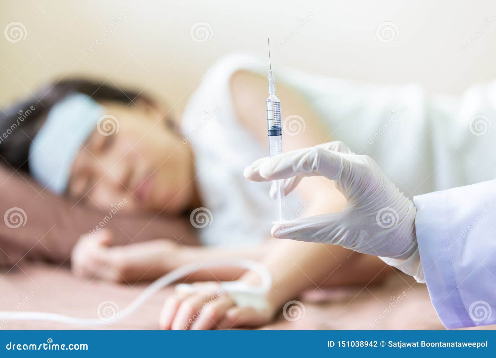 Sick Asian Child Girl Using Cold Gel Placed on Her Forehead To Relief Fever,headache,illness in Bed,high Fever,female Doctor or Stock Photo - Image of cool, close: 151038942 Sick Asian Child Girl Using Cold Gel Placed on Her Forehead To Relief Fever,headache,illness in Bed,high Fever,female Doctor or Stock Photo - Image of cool, close: 151038942