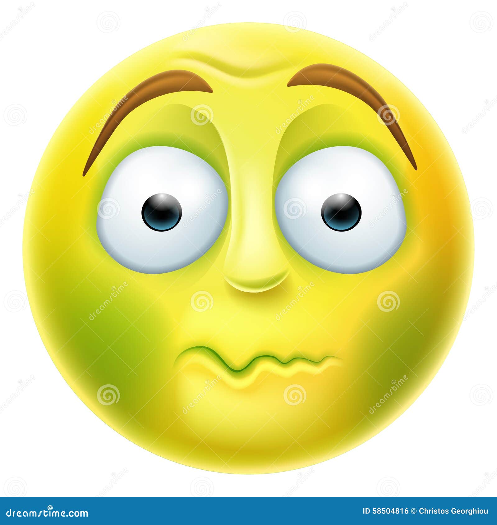 animated sick emoticon