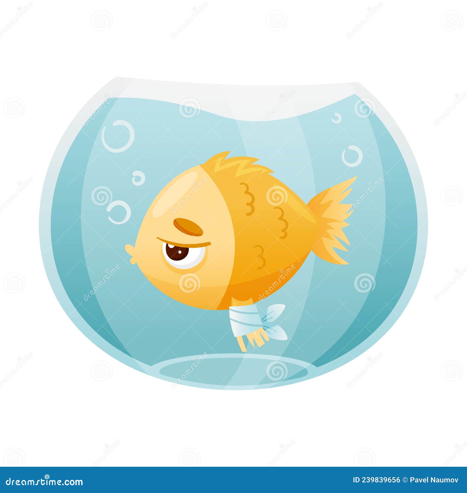Sick Fish in Aquarium. Sad Fish with Bandage on Its Fin Cartoon Vector Illustration Stock Vector - Illustration of domestic, cure: 239839656 Sick Fish in Aquarium. Sad Fish with Bandage on Its Fin Cartoon Vector Illustration Stock Vector - Illustration of domestic, cure: 239839656