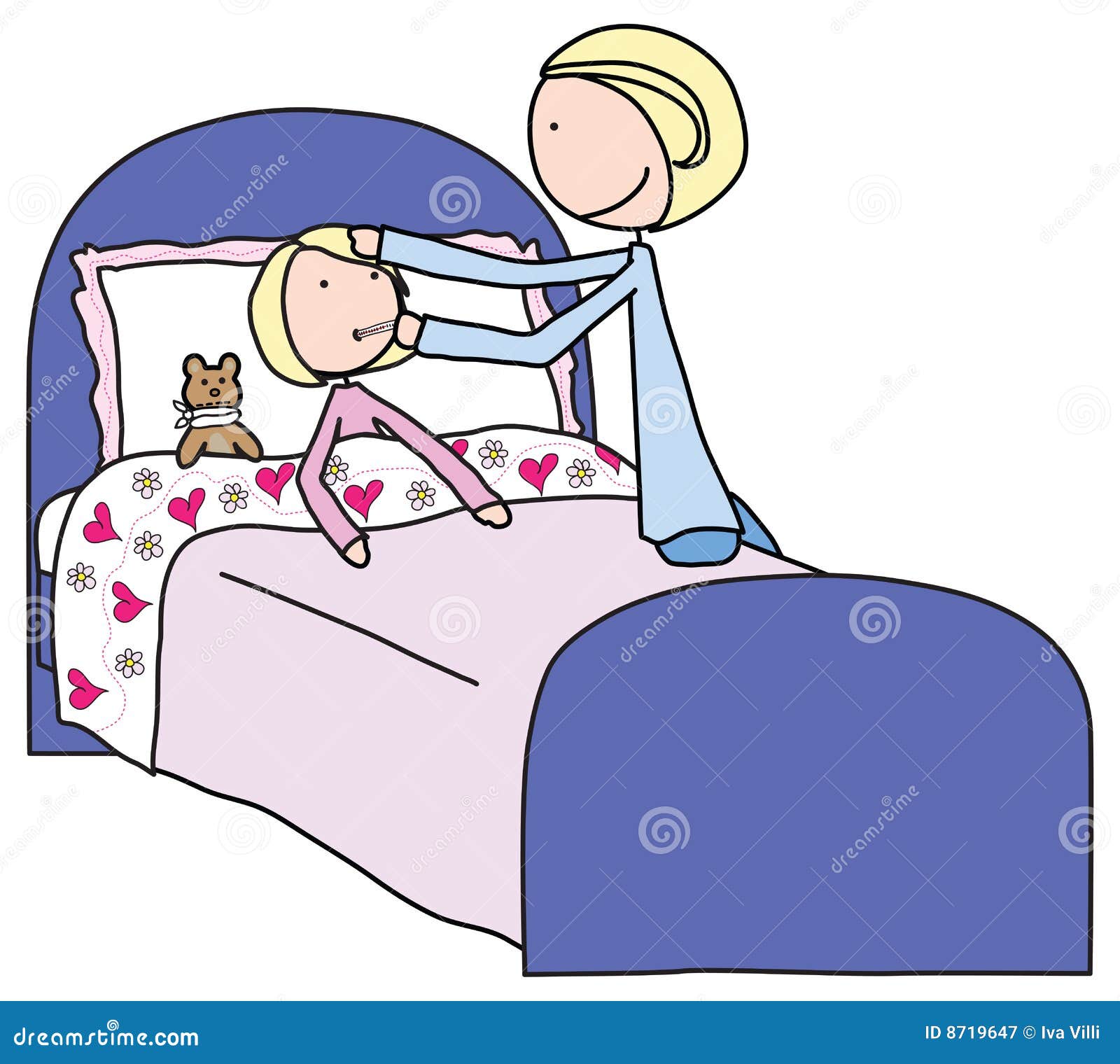 free clipart sick girl - photo #10