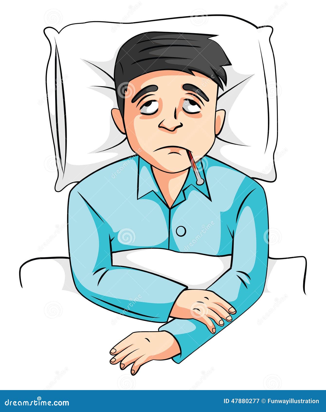 clipart man in bed - photo #43