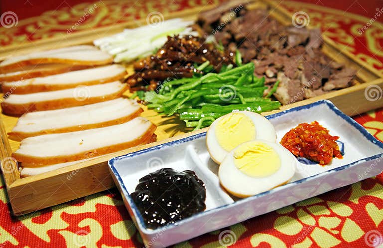 Northern Chinese Traditional Food -- Side Dishes for Smoked Pork