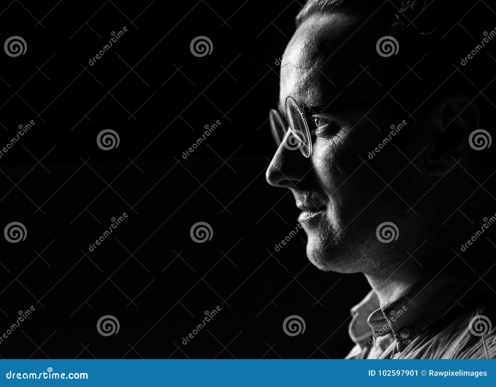 Side Profile Face Man Stock Photos - 2,805 Images