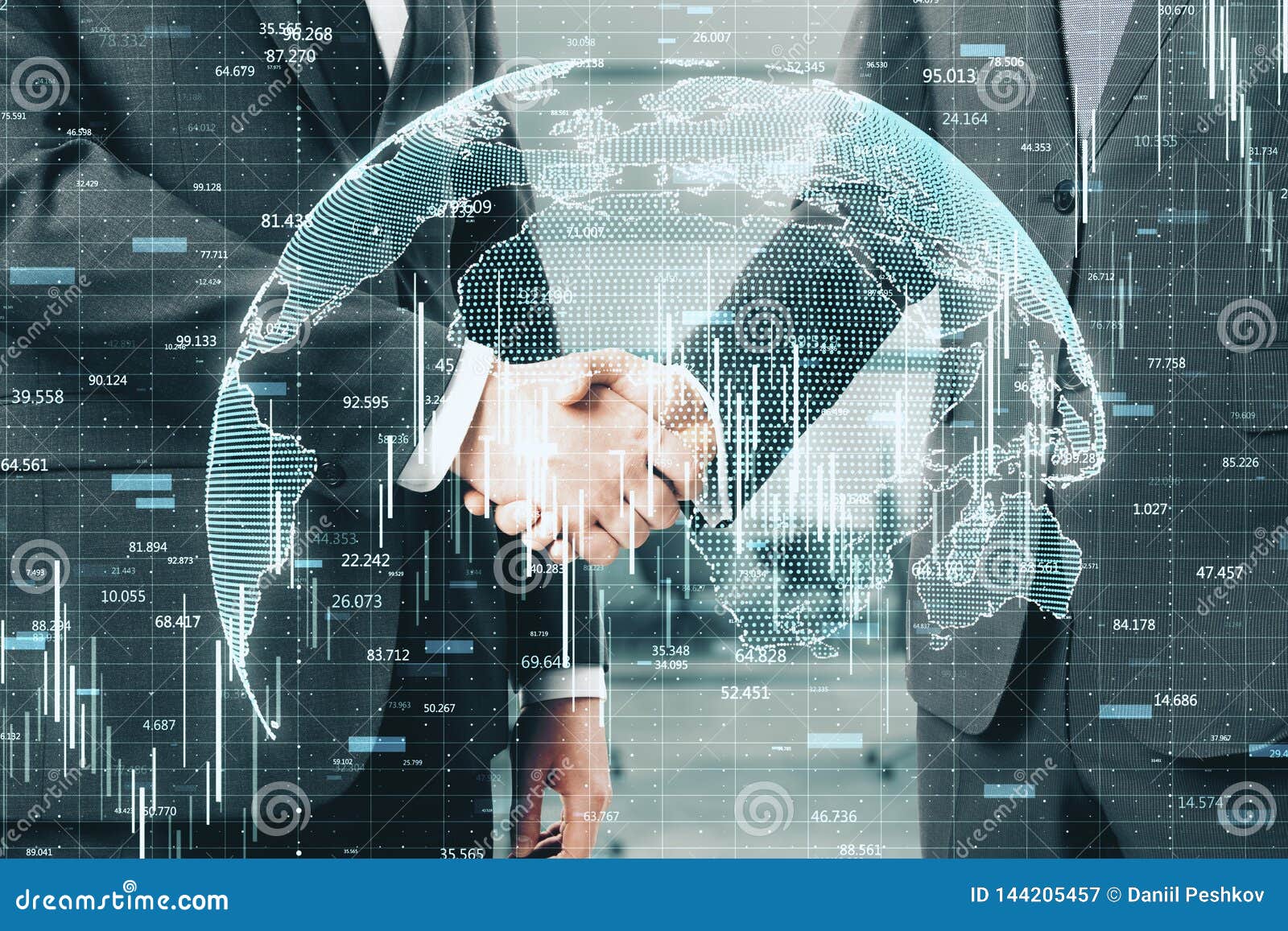 Deal and Global Trade Concept Stock Image - Image of businessmen ...