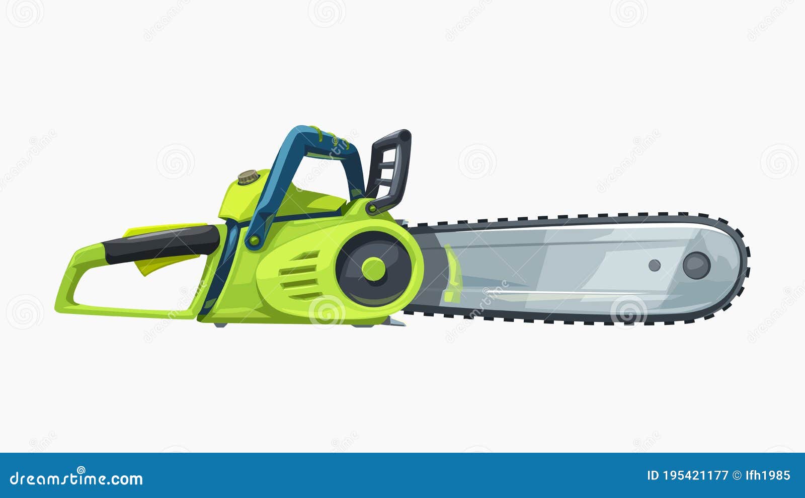 Single Chainsaw Stock Illustrations – 212 Single Chainsaw Stock
