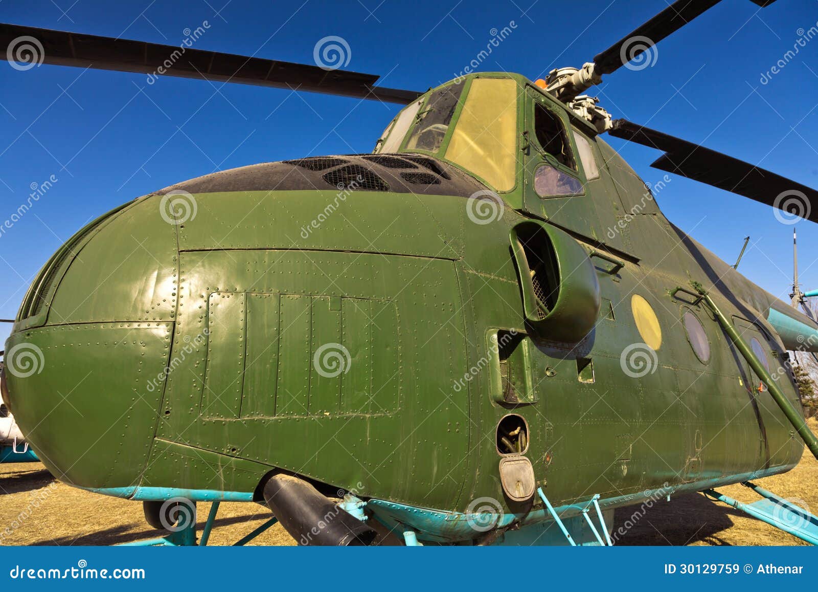 Old helicopter stock image. Image of aircraft, rotor 30129759