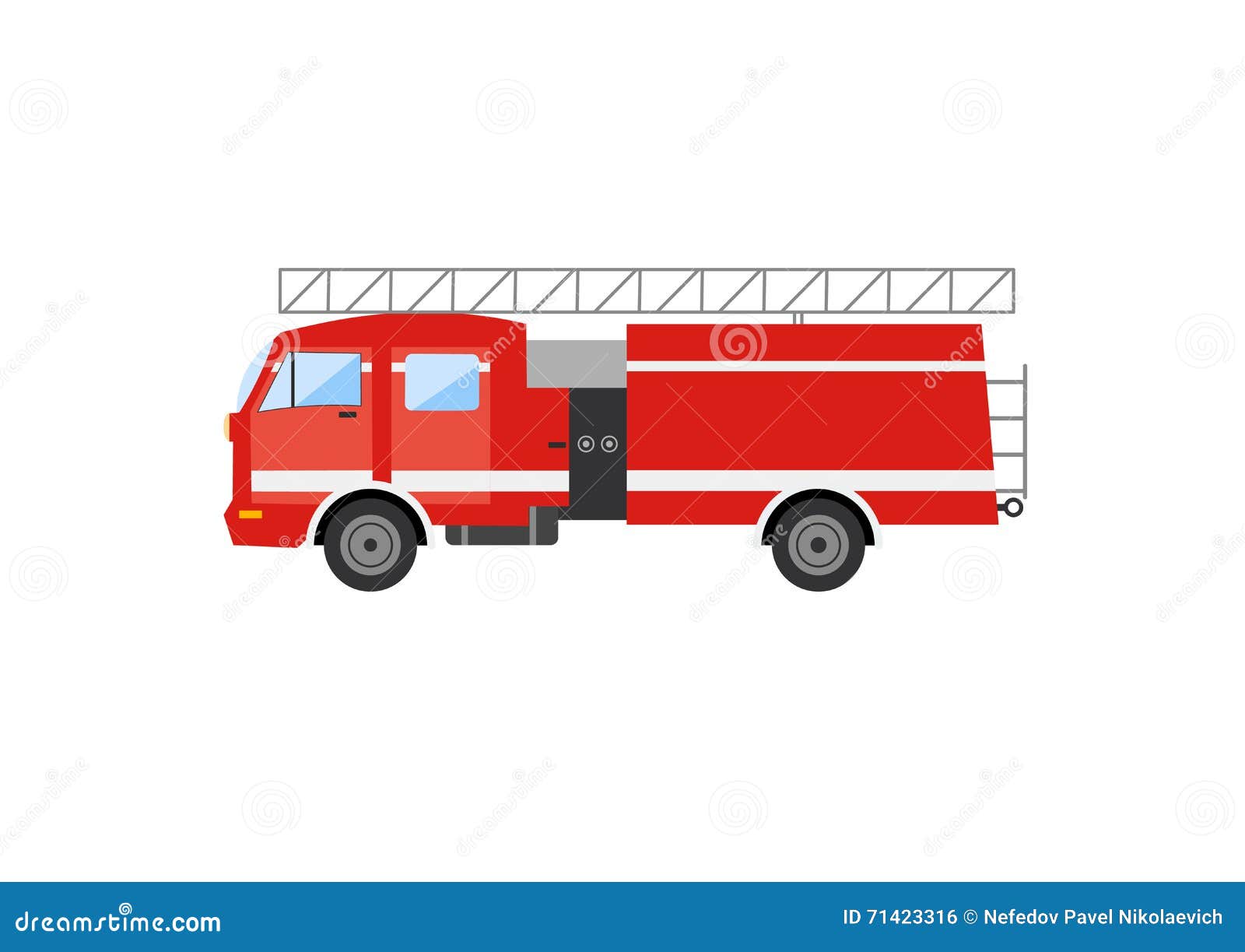Free Free 209 Red Fire Truck Svg SVG PNG EPS DXF File